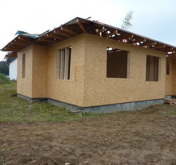 Hotový základ stavby