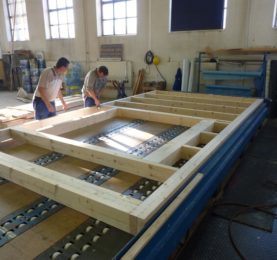 Příprava výroby na pile