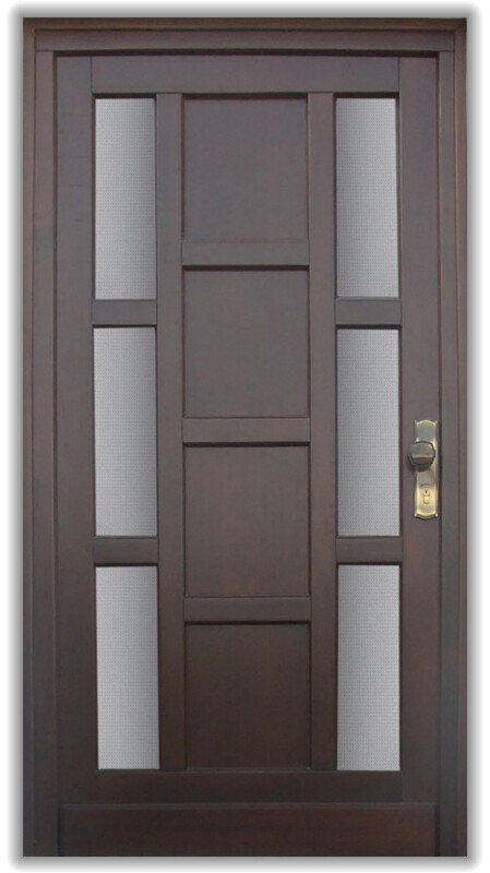 Vzor VD01 - vchodové dveře, výroba Kasalova pila